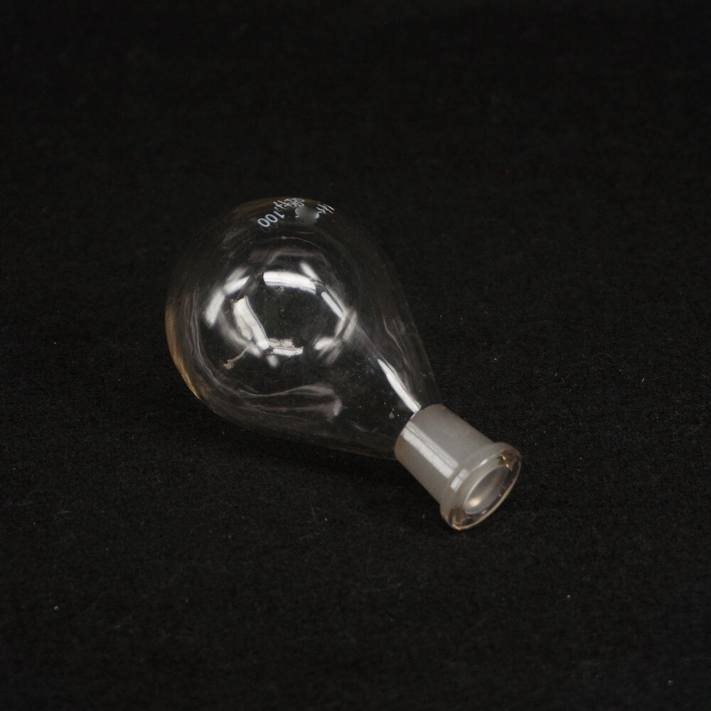 100ml 14/23 Quickfit Joint Lab Glass Rotary Evaporator Flask Round-Bottom Ware