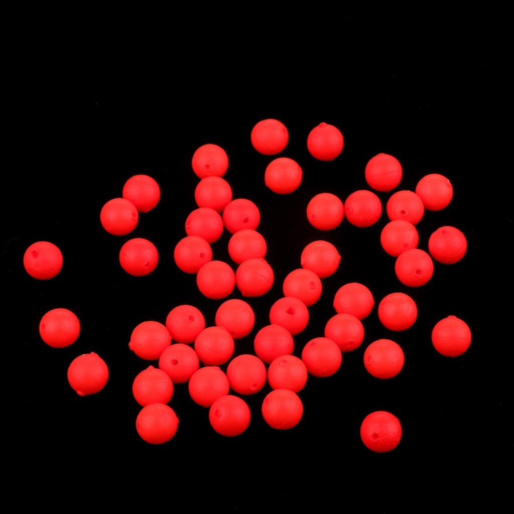 50pcs Foam Indicators Fly Fishing Float Bright Color Buoyancy Bobbers
