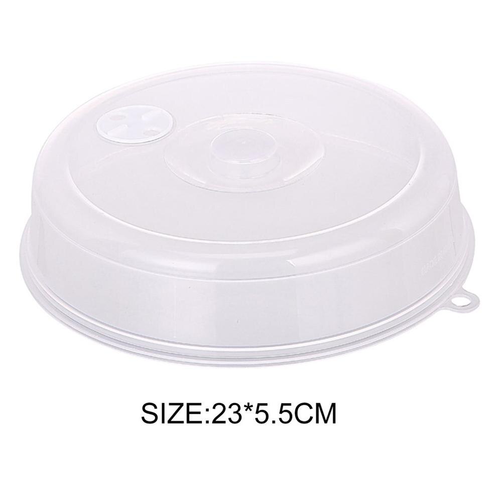 Microwave Plate Cover Lid with Steam Vents Fresh-keeping Bowl Cover Stackable Microwave Splatter Cover Sealing Disk Cover: big
