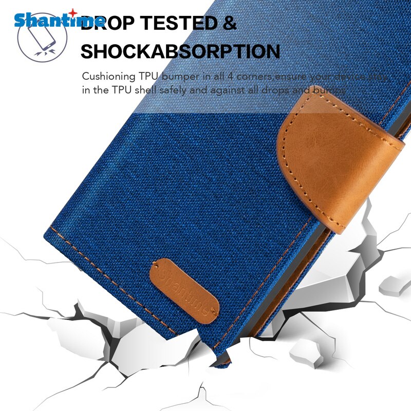 Oxford Leather Wallet Case Voor Zte Blade V9 Vita Met Zachte Tpu Back Cover Magneet Flip Case Voor Zte Blade v9 Vita