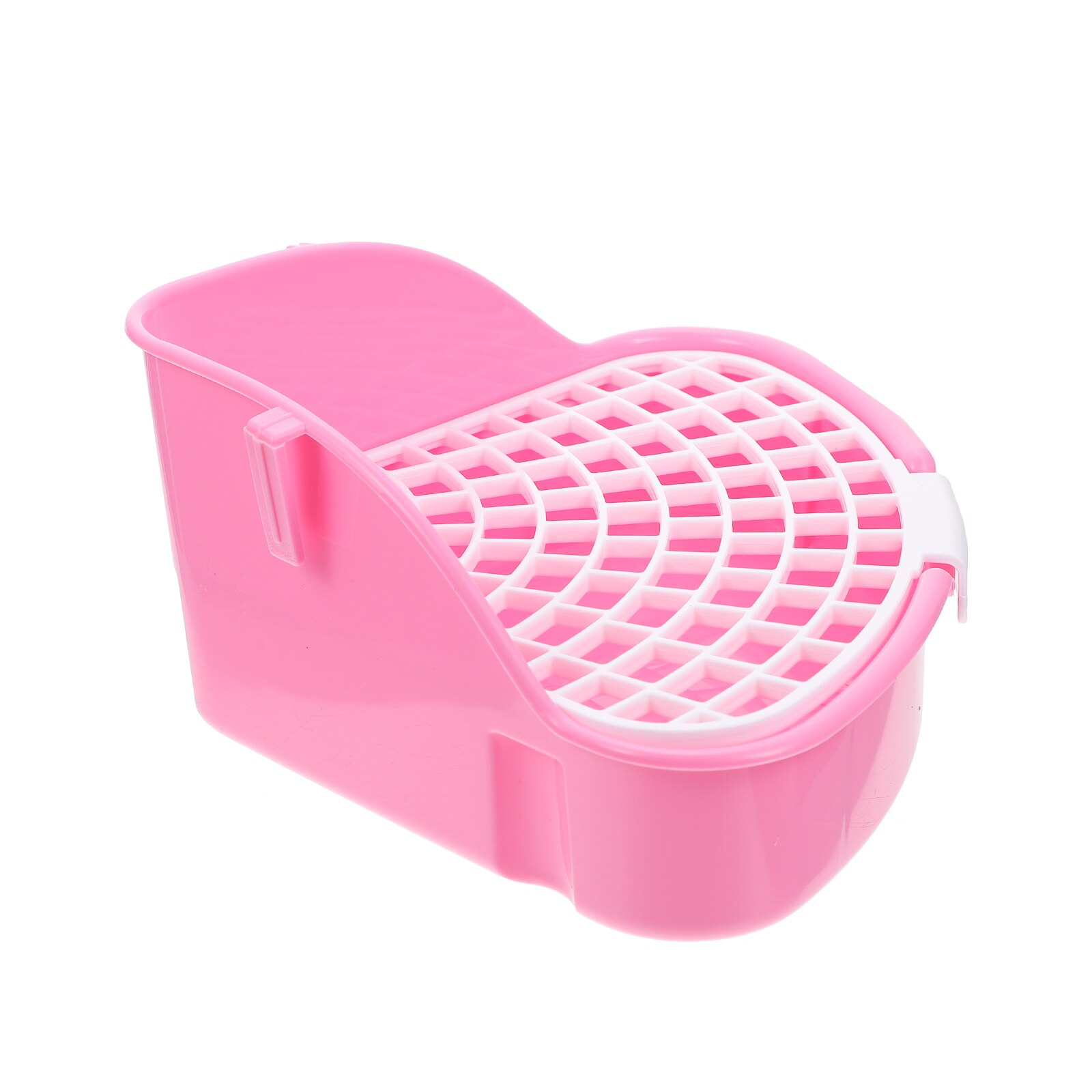 Rabbit Litter Box Plastic Small Animals Potty Corner Toilet Litter Container