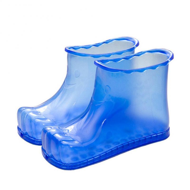 Botas para masaje de pies, zapatos para el baño cubo masajeador, cuidado de los pies, suministros de baño, 1 par: 01  16.5cm