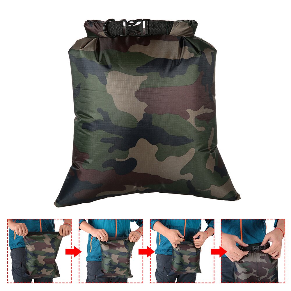 5PCS Outdoor Waterproof Storage Bags Dry Sacks Outdoor Swimming Waterproof Bag Smartphone Camera Storage Bags for Water Sports