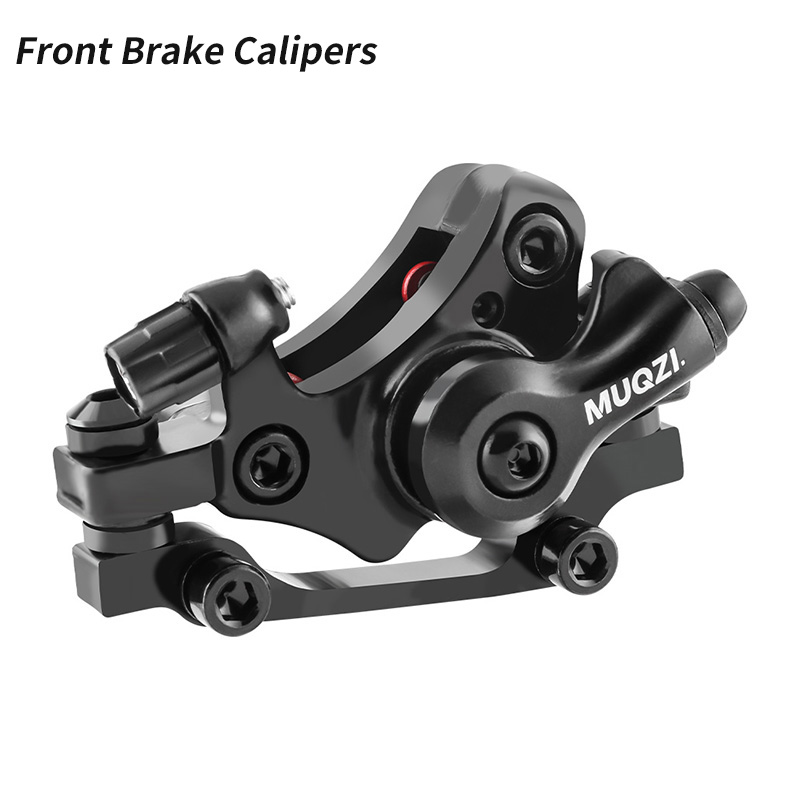 MUQZI Disc Brake Kit Bike Disc Brake Caliper Bicycle 22.2mm Brake Lever MTB Road Bike Cable 140mm 160mm Brake Rotor: plum