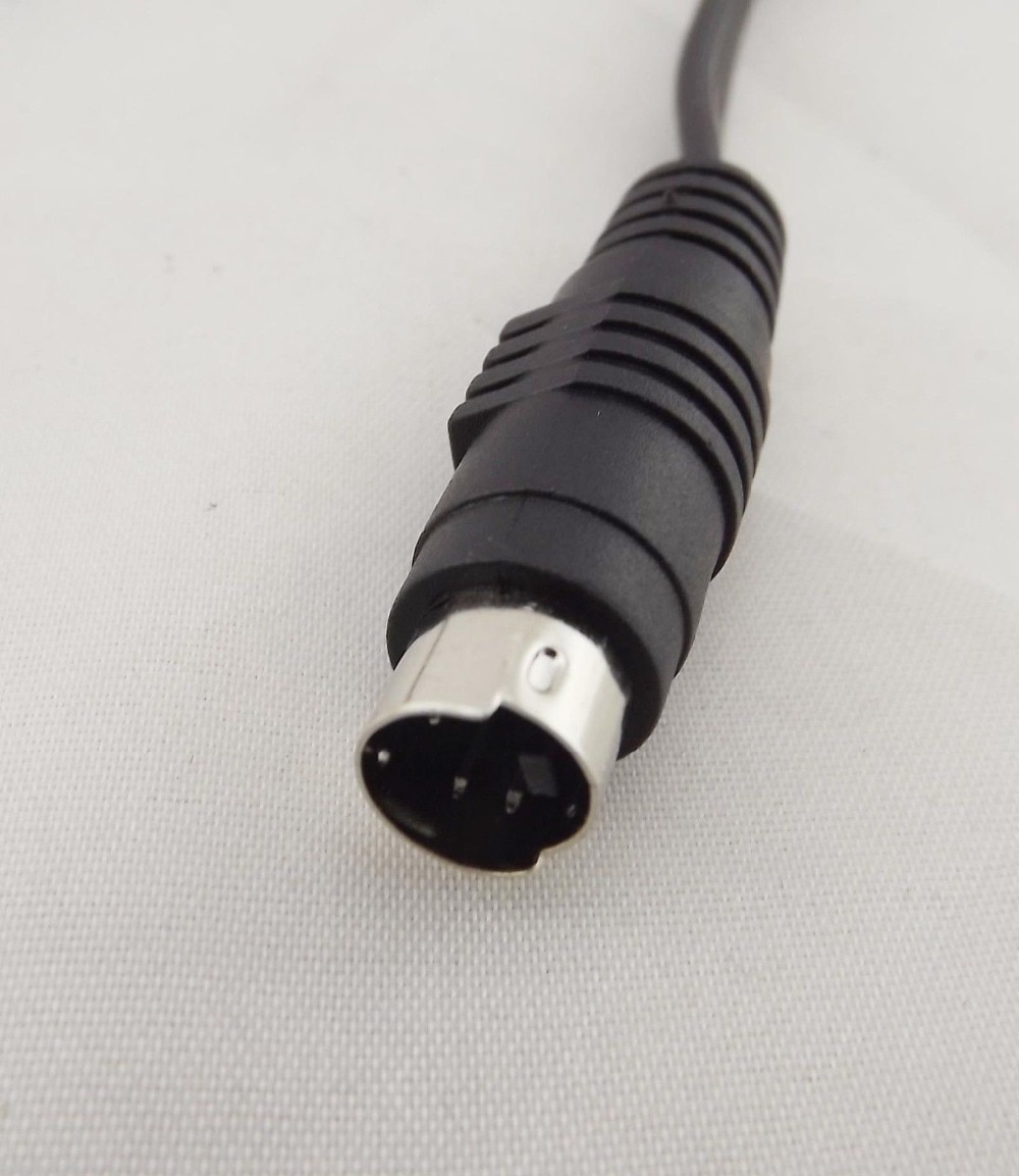 1pc 5ft 4 Pin S-Video Male To 3 RCA Male AV Audio Video Adapter Cable DVD PC TV