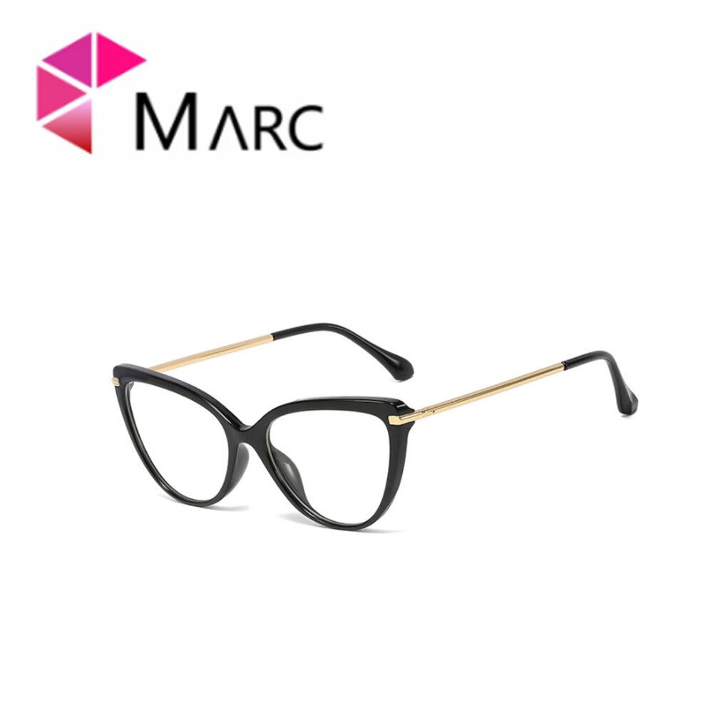 Gafas ópticas de ojo de gato para mujer, lentes transparentes , Marcos a la , antideslumbrantes, Negro, Rojo, rosa y blanco