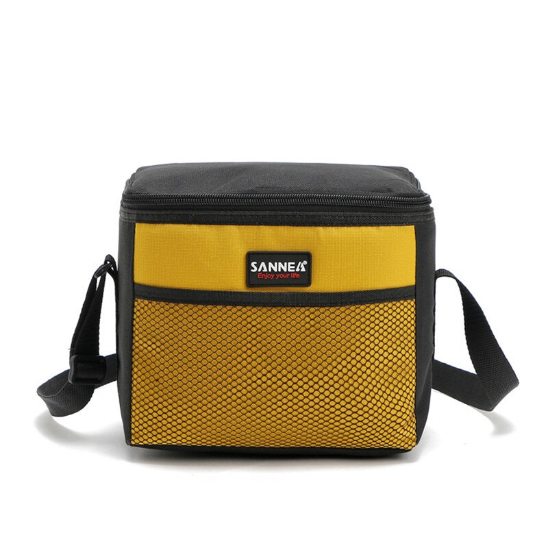 5L refrigerated bags insulated lunch box lunch sandwich portable portable Oxford insulation food picnic handbag shoulder bag