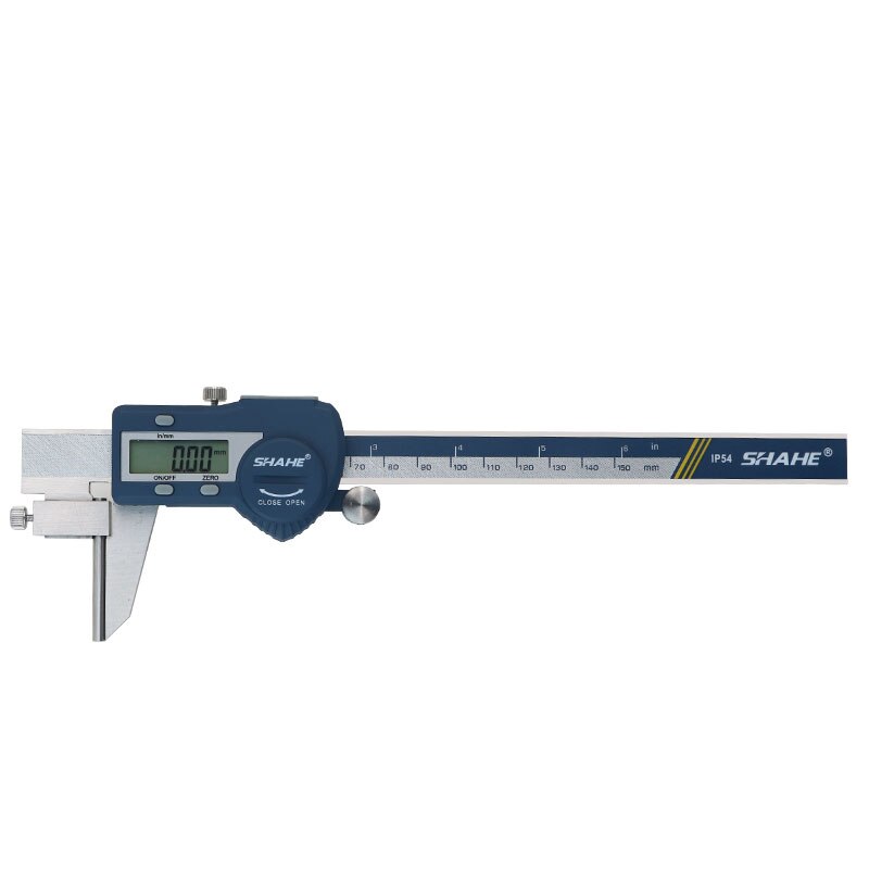 Calibrador digital de acero de 0-150mm, calibrador vernier, micrómetro, medidor digital, calibrador electrónico de espesor