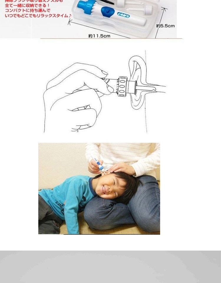 Electric Ear Cleaner Vacuum Ear Wax Dirt Fluid Remover Painless Earpick Ear Cleaning Tools Safety Products