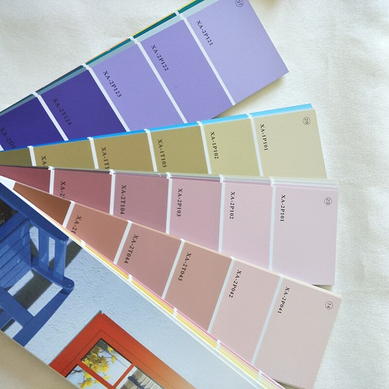 Chinese architectural paint color card, /288 color / standard universal color card / paint color card