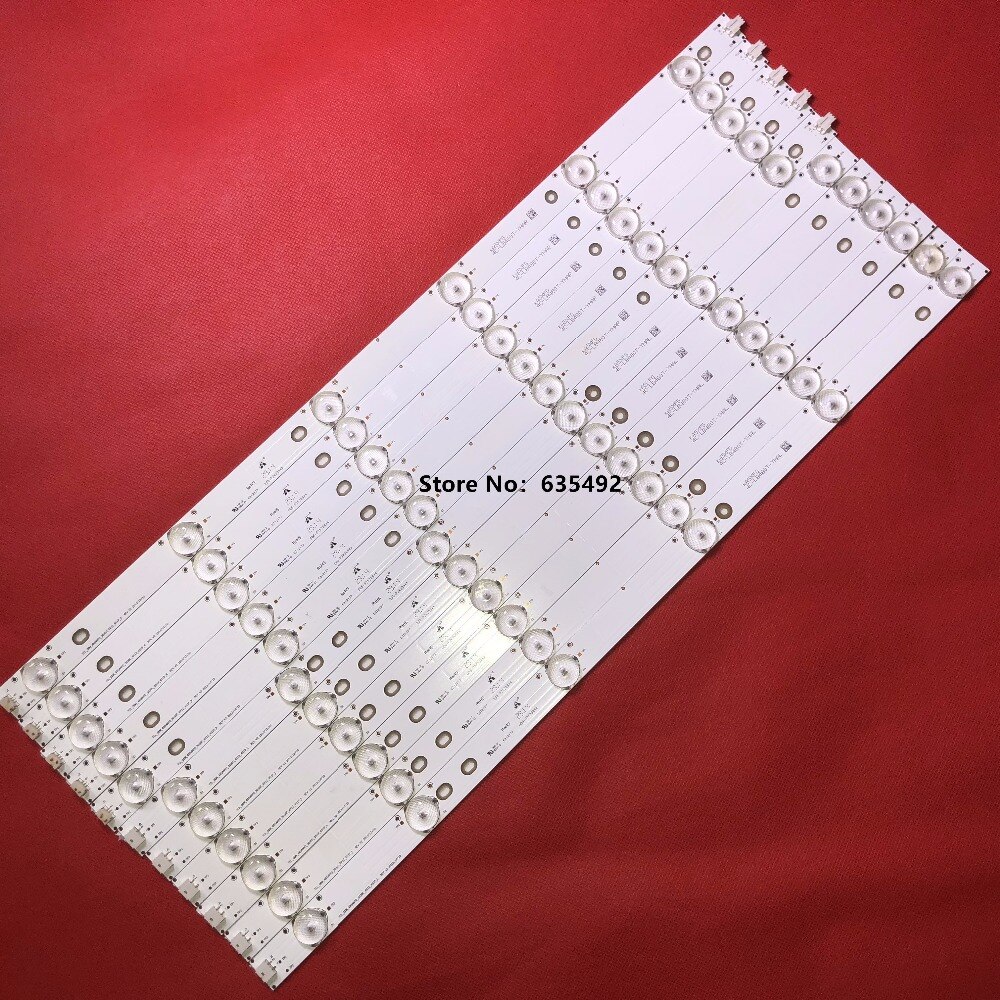 4 Stuks 100% Led Backlight Voor Toshiba 48Inch 48L3453 4C-LB480T-YHAL 006-P2K2094A LVF480SSDX E2 V2 1Set = 12 stuks