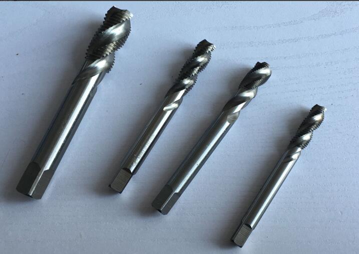Right Hand Spiral Fluted Taps M16*1.0 M16*1.25 M16*1.5 M16*2.0mm Machine Hands Screw Tap HSS screw tap