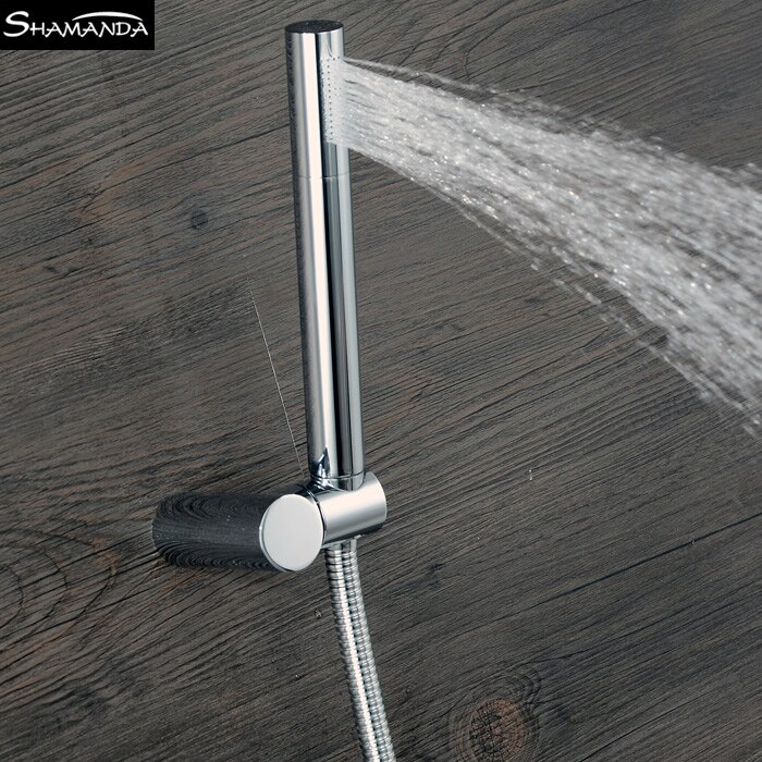 Solid Brass Chrome Hand Shower Several Styles Handheld Showers with Shower Holder,Shower Hose Bathroom Products