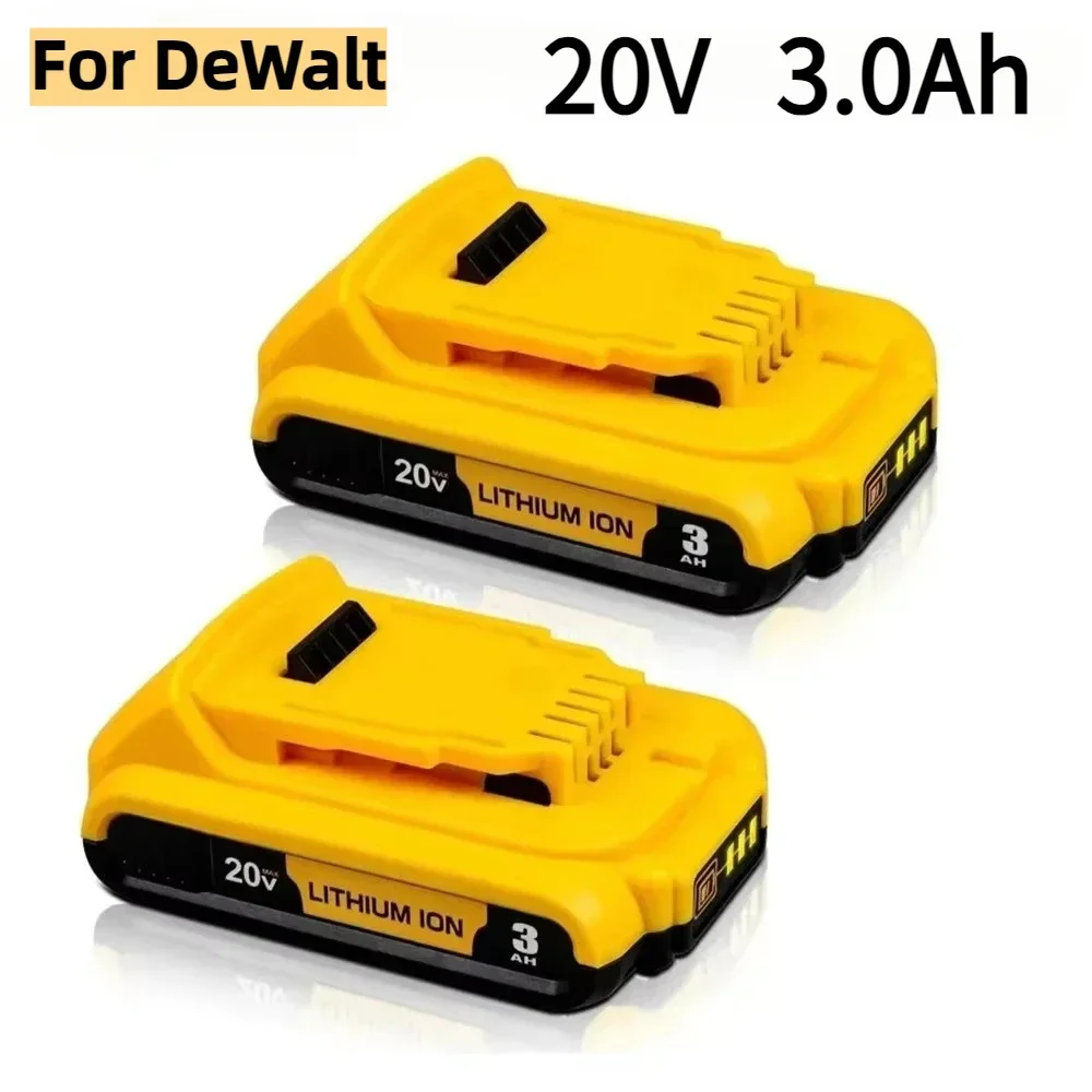 Für DeWalt 18v 20Volt Max Lithium-Ionen-Batterien 20V 3Ah DCB203 Li-Ionen-Batterie ErsatzDCB206 DCB205 DCB204 DCB200Power Tools