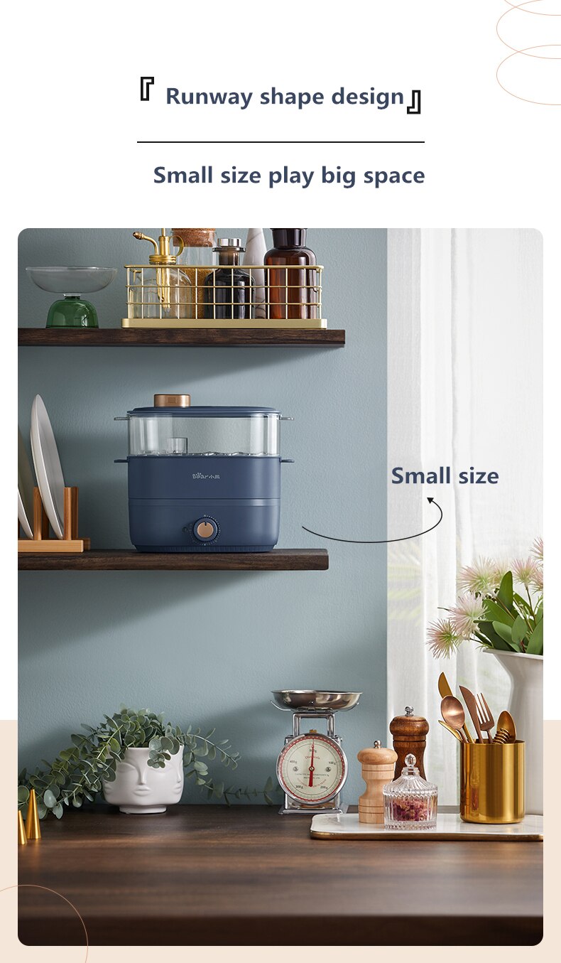 Egg Steamer Breakfast Machine Household Small Automatic Power-off Double-layer Timer Mini Multi-function