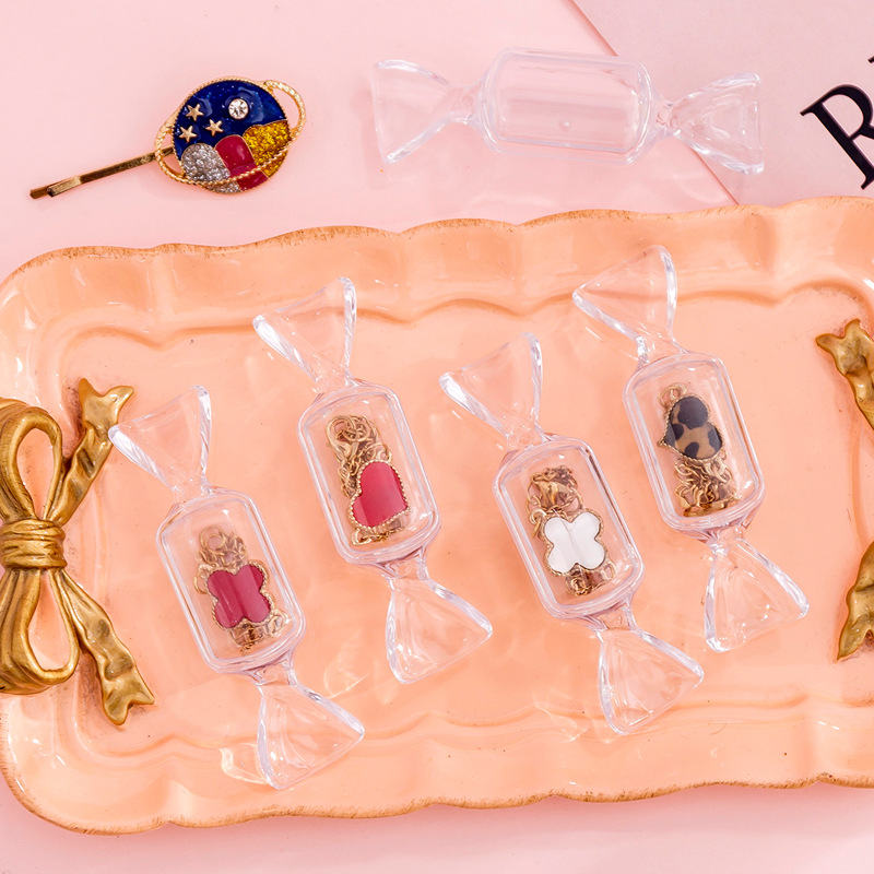 Elegante caixa de doces cisne acrílico criativo favor prata/ouro caixas de presente com voile para o casamento noivado festa decoração suprimentos: Transparent