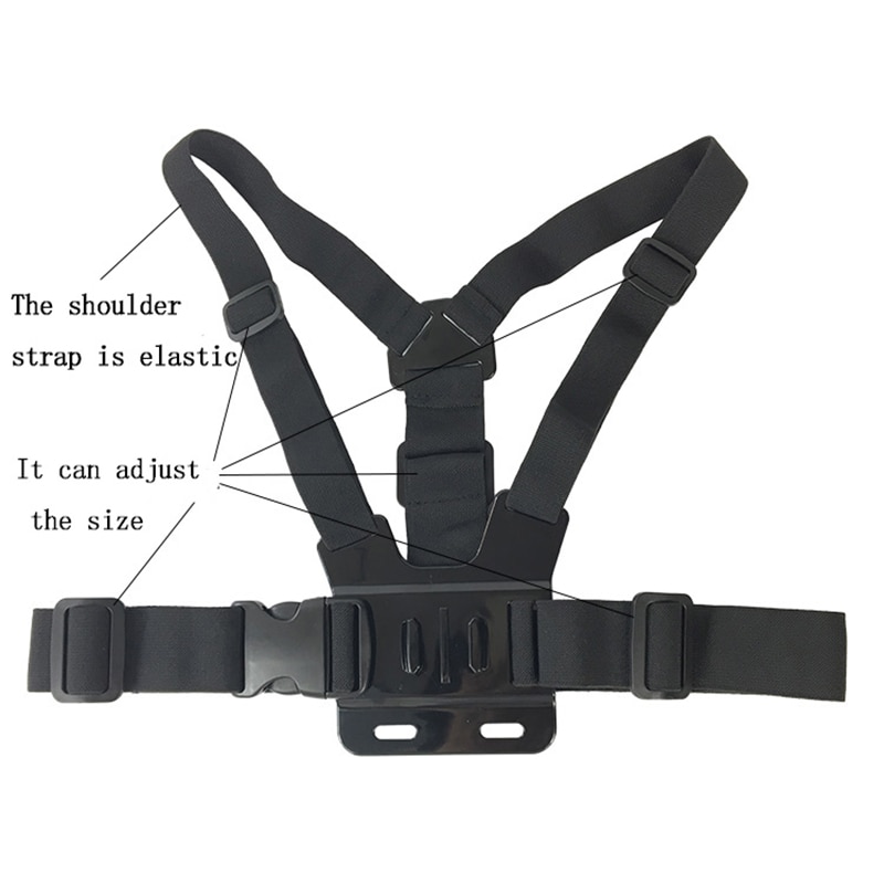 Universal Cell Phone Chest Mount Harness Strap Holder Mobile Phone Clip for Smartphone POV Video Outdoor GoPro SJCAM YI shooting