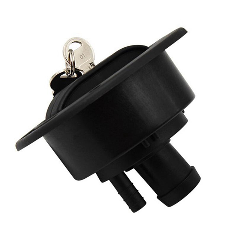 Car locking water inlet filler cap for rv motorhome caravan boat camper self build black