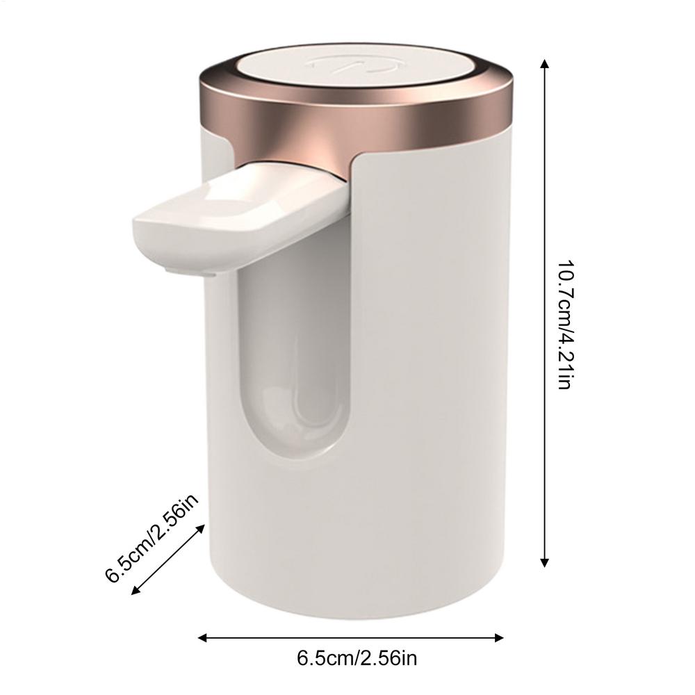 and Cold Water Dispenser Water Dispenser Pump Portable Electric Press Silent for Kitchen Counter Home Outdoor Sports Party: WEISS