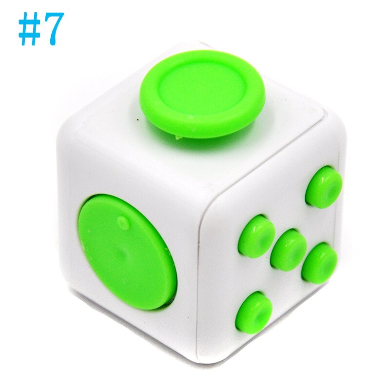 Stress Relief Cube Anti-stress Spielzeug Erwachsene Büro Schreibtisch Finger Spielzeug Dekompression Würfel Spinner Angst Autismus Reliever: M