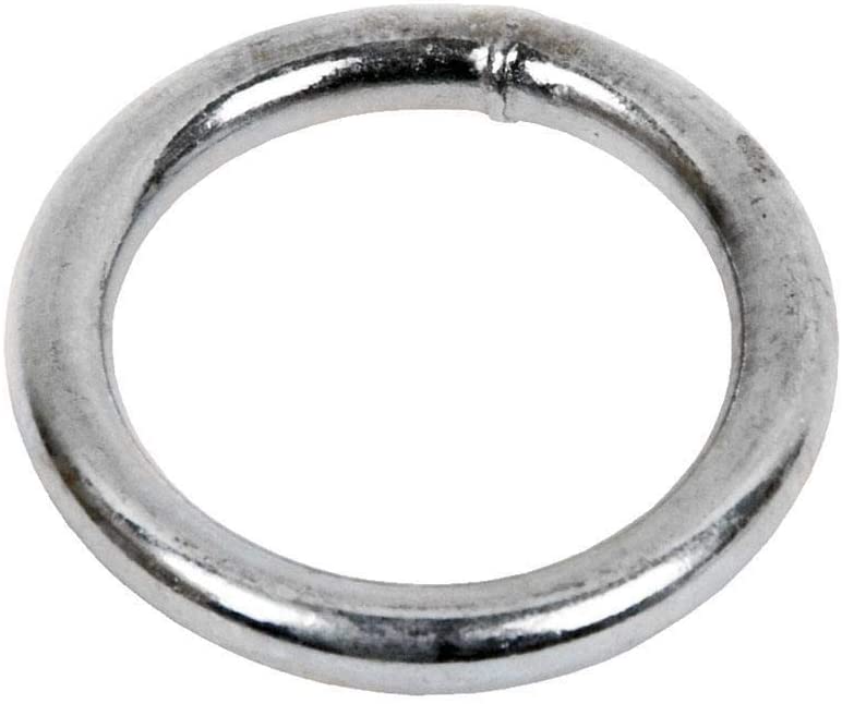 DOJA Industrial | Anillas Metalicas Soldadas | PACK 25 | 3 x 20 mm | Aros Redondos de Metal de Gran en el Punto de Solda
