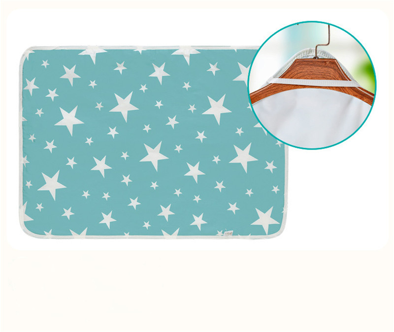 Baby Luier Aankleedkussen Katoen Ecologic Luier Veranderende Tafel Cartoon Baby Waterdichte Matras Laken Baby Verandering Mat Cover