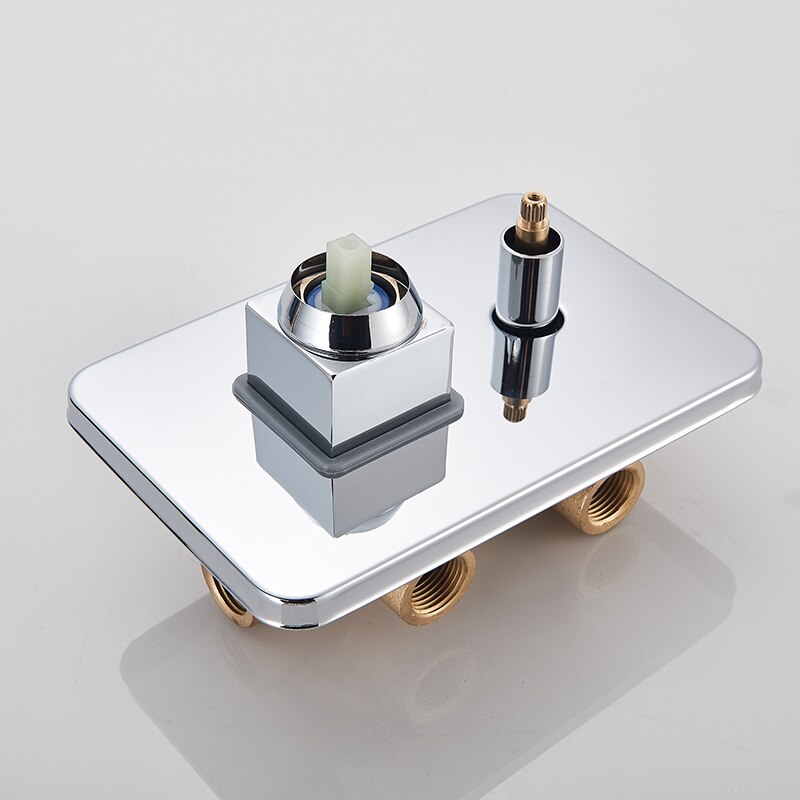 2/3 Manieren Badkamer Accessoires Badkamer Douche Mengkraan Enkel Handvat Wall Mount Koud Water Douche Kraan Messing Cartridge