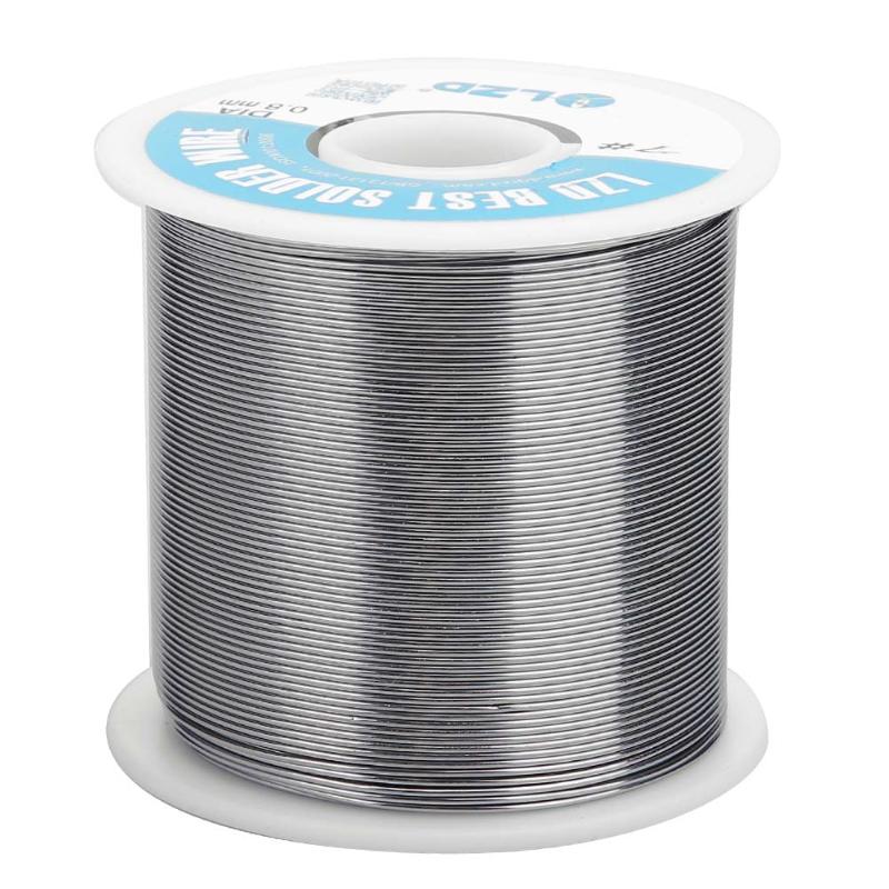 100M Lot Draht 500g 0,8mm Diam Sauber Kolophonium Kern Schweißen Zinn Blei Lot Eisen Draht Kolophonium Kern 3% Fluss Spule Lözehn Werkzeuge