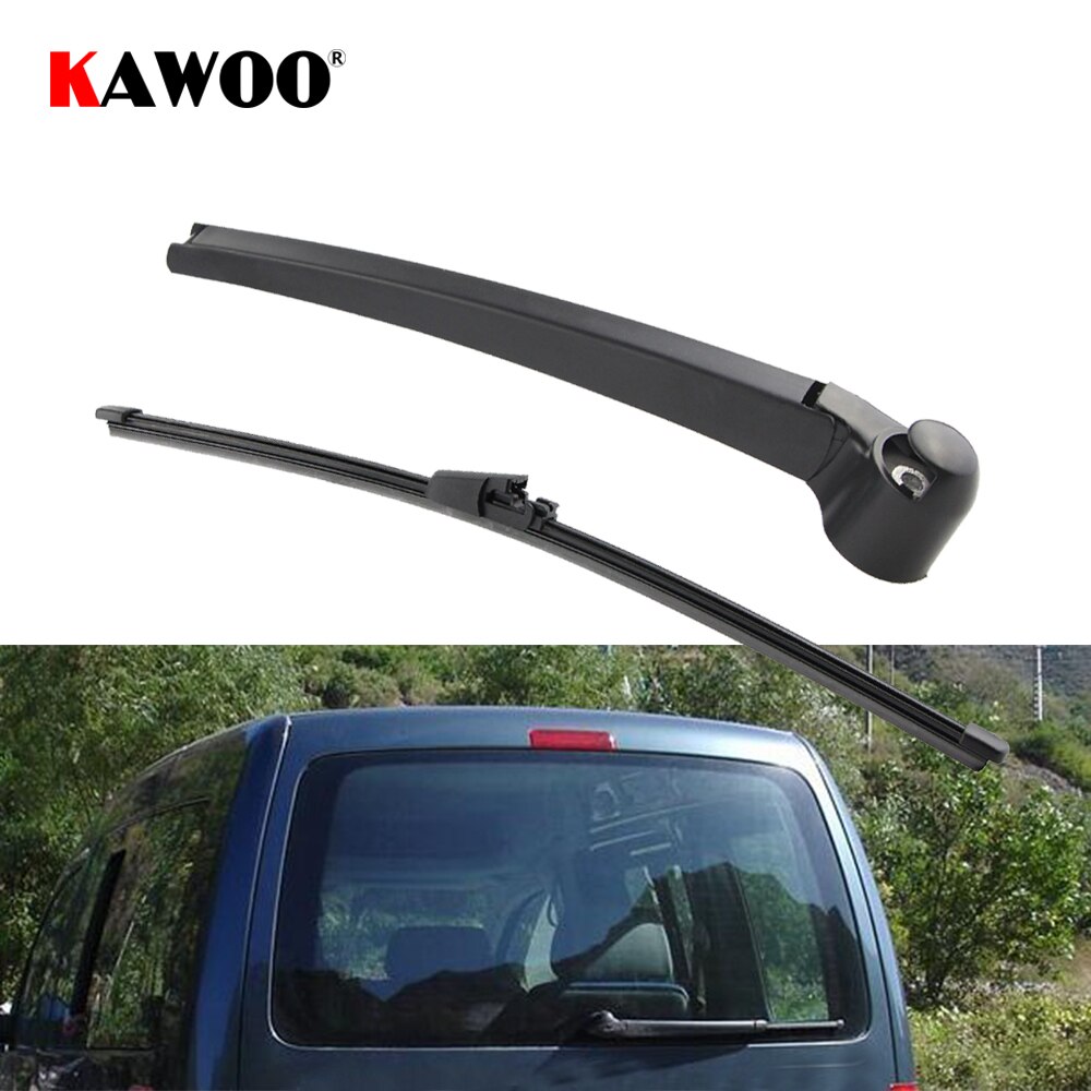 Kawoo Auto Achter Wisser Bladen Terug Ruitenwissers Arm Voor Volkswagen Vw Caddy Hatchback (Vanaf 2007) 405 Mm Ruitenwisser