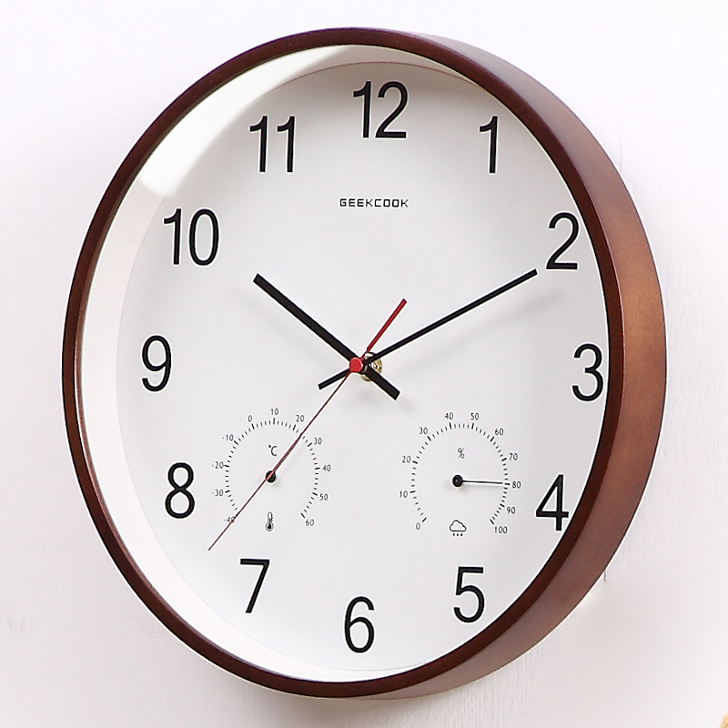Moderne vægur nordisk lydløs vintage industriel indretning rustik vægur stue reloj cucu boligindretning  yy60dc