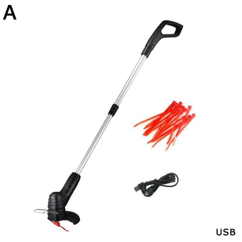 Mowers Portable Electric Grass Trimmer Lawn Mower Agricultural Cordless Weeder Garden Pruning Tool Brush Cutter: USB Power