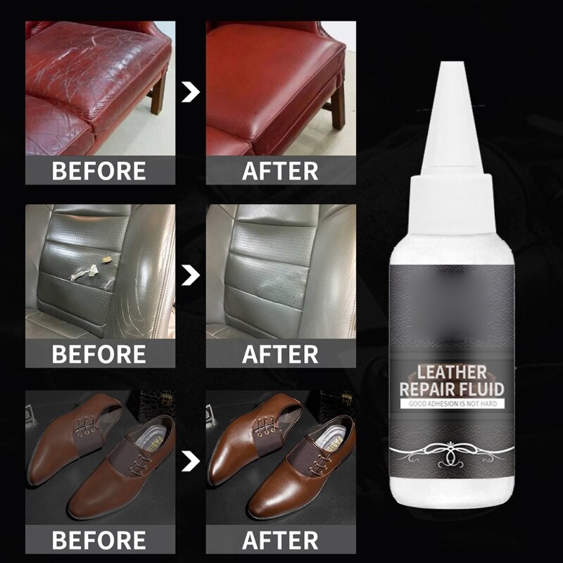 Thuis Leer Complementaire Reparatie Gel Lederen Product Onderhoud Levert 30Ml Autostoel Polish Gel Vloeibare