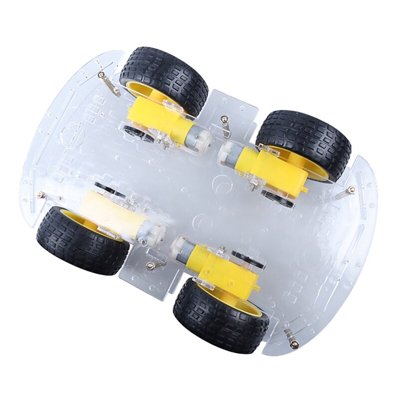 Top DIY Smart Robot 4WD Car Kit 6V Smart Car Kit