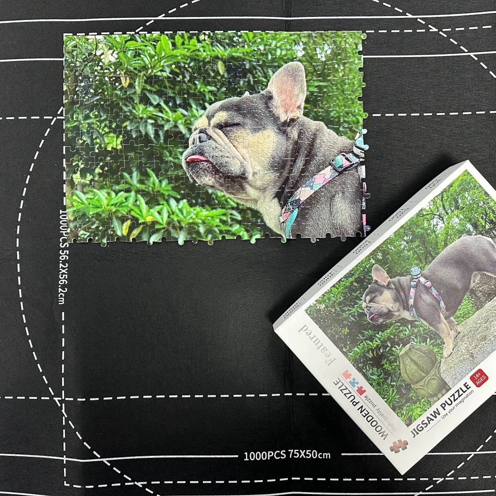 MaxRenard Jigsaw Puzzle Mat Roll Up Puzzles Board for Up to 1500, 1000, 500 Pieces Large Portable Table Saver Puzzle Keeper