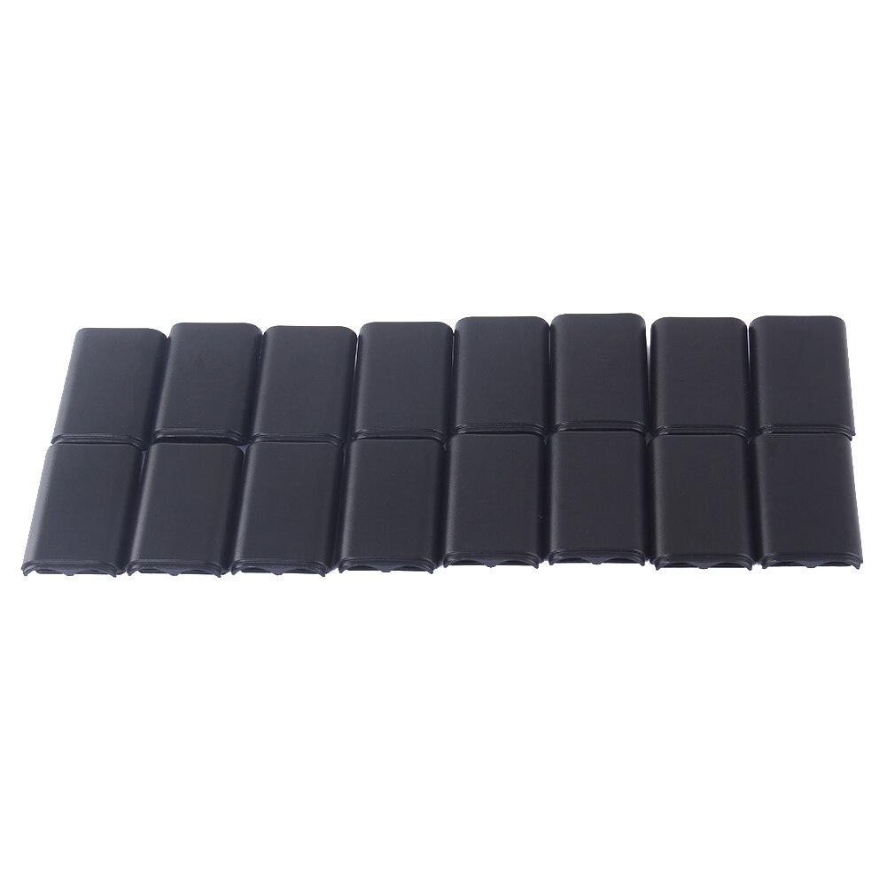 16 Pcs Preto Batterij Case Cap Para Xbox 360 Xbox360 Draadloze Controller Oplaadbare Batterij Cover Voor Xbox 360 Controller Cover