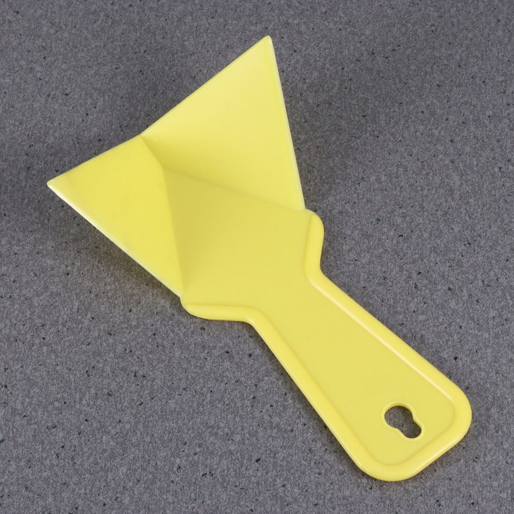 10Pcs Gipsplaten Hoek Schraper Finisher Schoonmaken Stucwerk Verwijdering Builder Tool Voor Thuis (Geel)