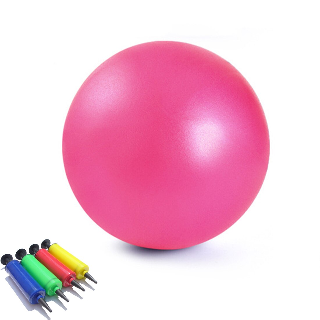 Pilates Ball Soft Thick PVC Inflatable Anti-slip Light weight Fitness Set