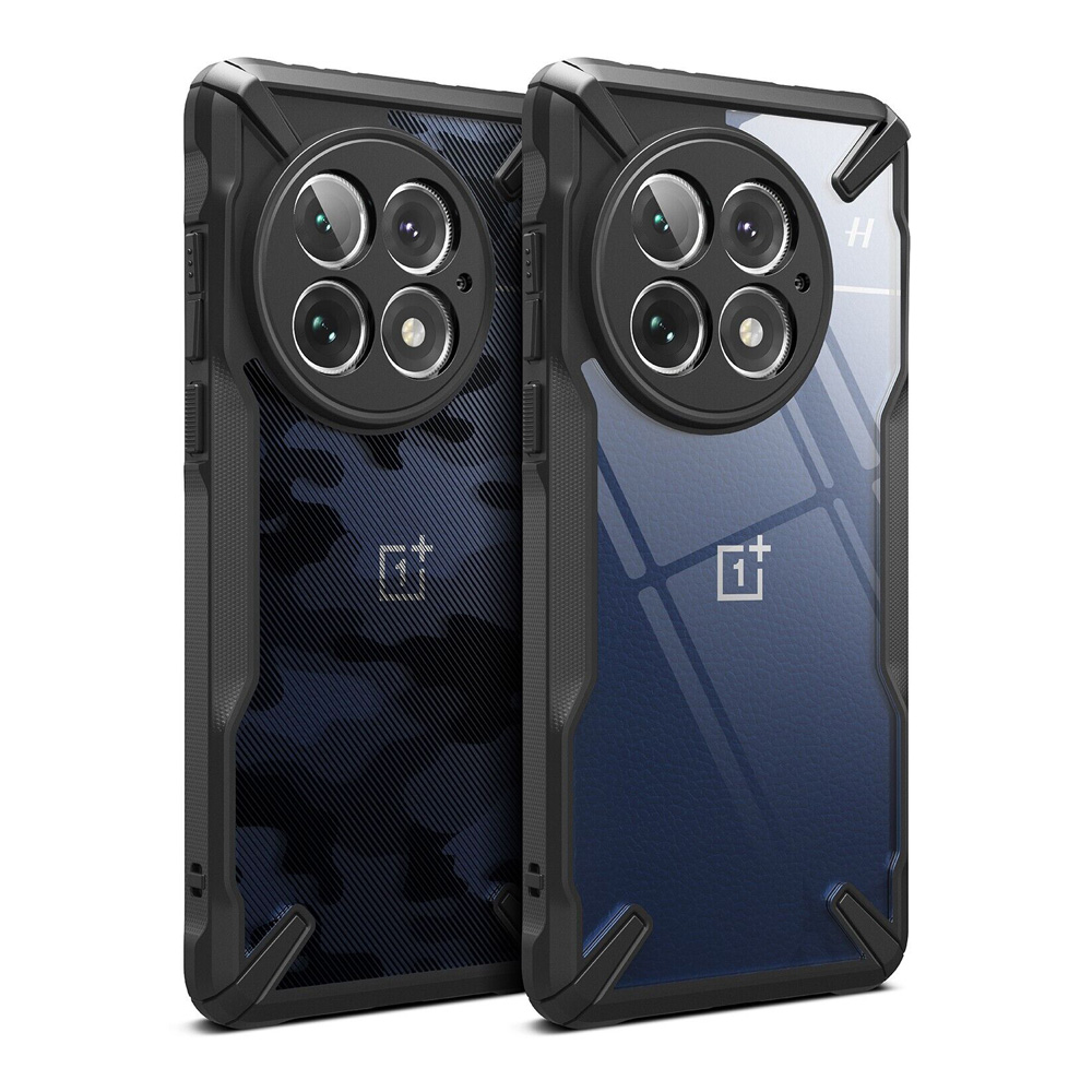 Ringke Fusion X pour Oneplus 13 coque double couche PC dos transparent et cadre en TPU souple housse de Protection hybride robuste contre les chutes