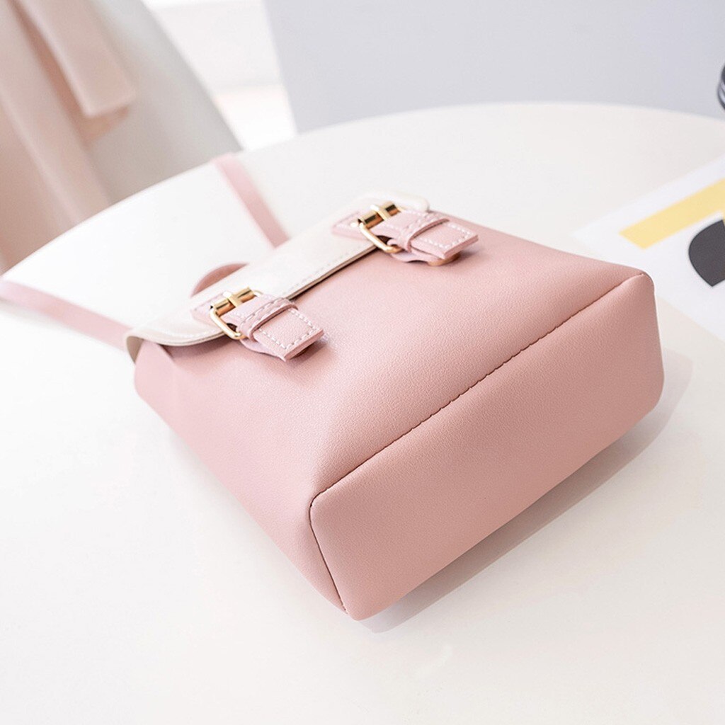 Women Shoulders Small Backpack Letter Purse Mobile Phone Bag#20