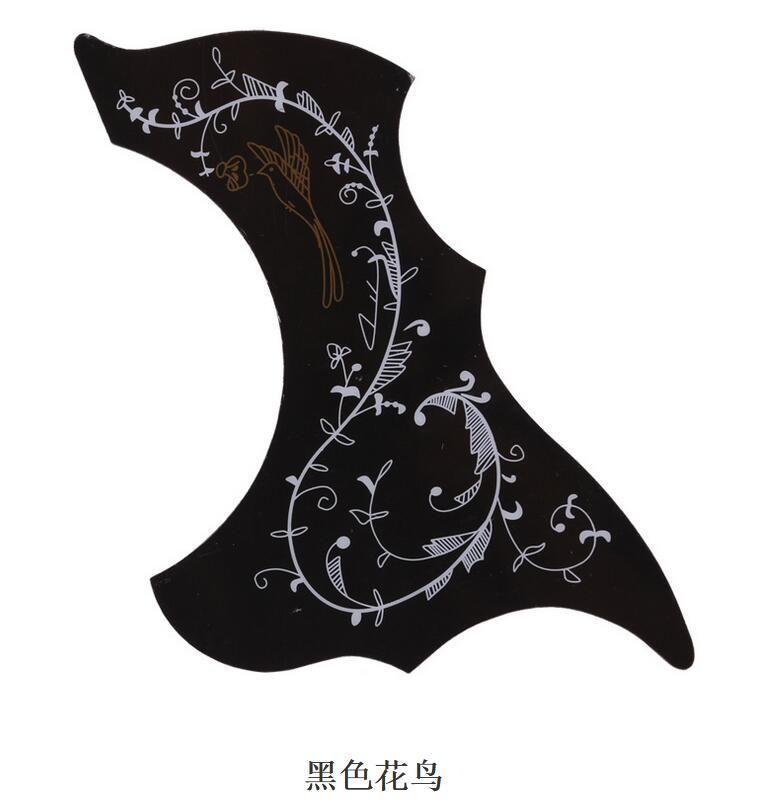 1 szt. Samoprzylepne gitary akustyczne wybierać gwardia zadraśnięcie talerz wielokolorowe i kształtowe akcesoria Pickguard: ST8