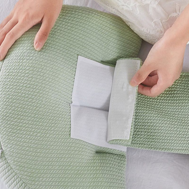 U Shape Maternity Cozy Pillow Woman Side Sleeping Belly Waist Lumbar Support Cushion Bedding