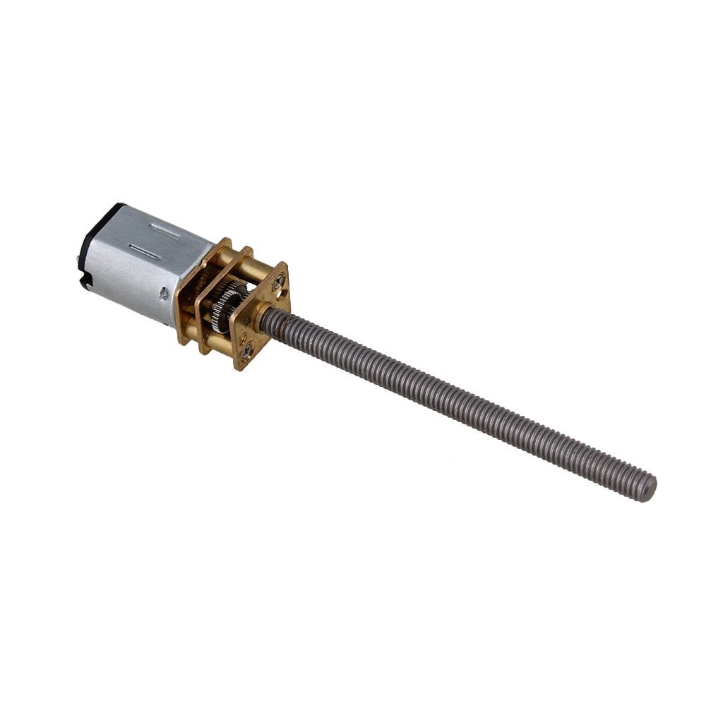 M4 * 55 thread N20 motor Gold and Silver DC 6V 1000 RPM M455-N20 Micro Metal Speed Reduction Gear Moto(6.5)