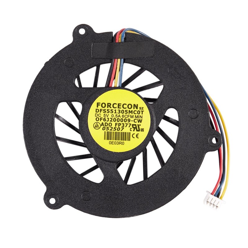 Für asus  m50 g50 g50v g50vt g51 g51vx g60 n50 n50vn-1a cpu-lüfter kdb 05105hb -7 f 36