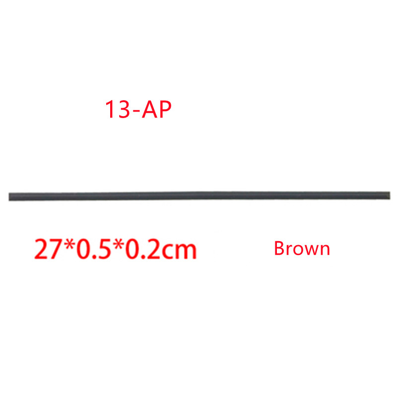 Laptop Gummi Streifen Für HP Neid Gespenst X360 15 -DF/ED/BP 13-AD/Ah/AP/AQ/AR Unterseite fallen Fuß Pad Oberfläche Laptop Gummi Füße 1 stücke: Braun 13-ap