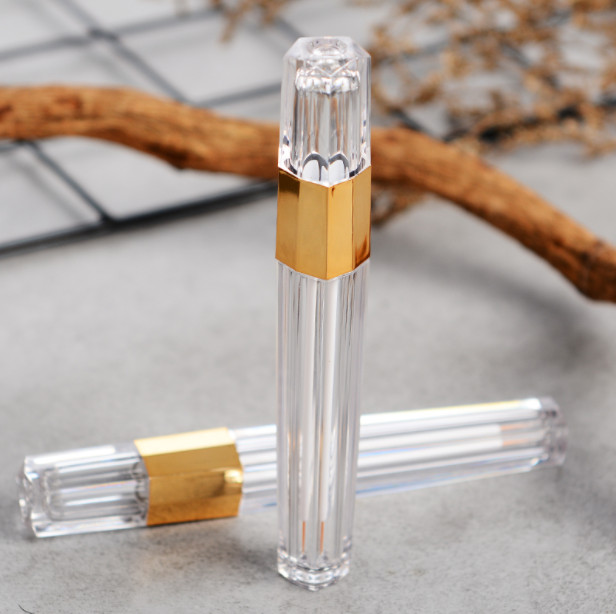10/30/50PCS 3ml Acrylic Eye Liner Packaging Pen Eyelash Growth Liquid Tube Empty Lip liner Pen Eyeliner Bottle with Thin Brush