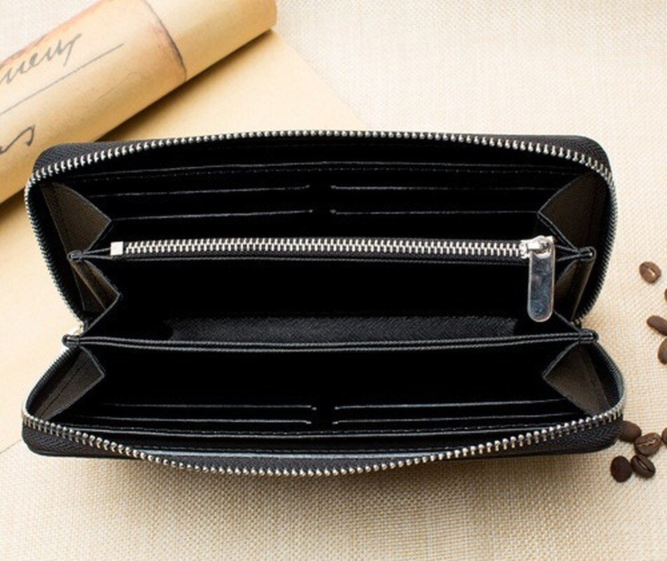 Men's Bag Long Men's Wallet Zipper