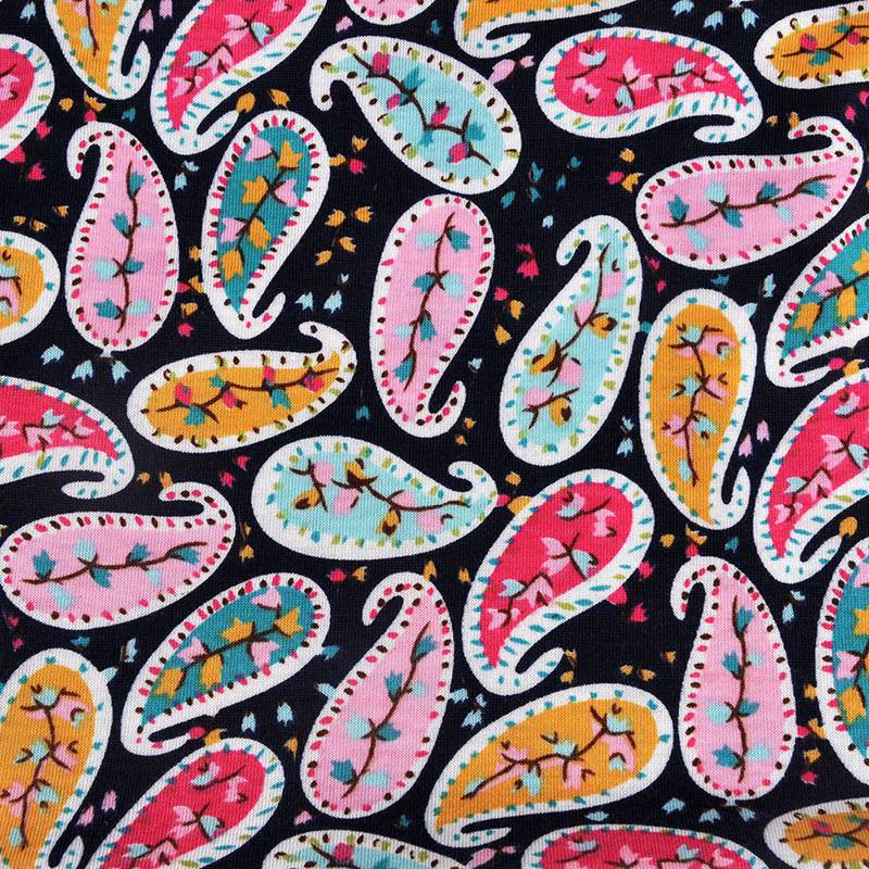 Utomhus sport halsduk blommig cashewtryckt solskydd löparkeps andas elastisk bomullsmössa halsvärmare resehuvudbonader