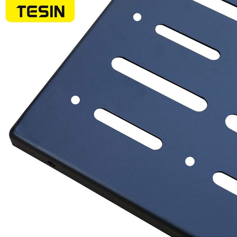 Tailgate Table For Jeep Wrangler 2007 JK Black Aluminum Alloy Foldable Multifunction Shelf Tail Gate Table Luggage Holder