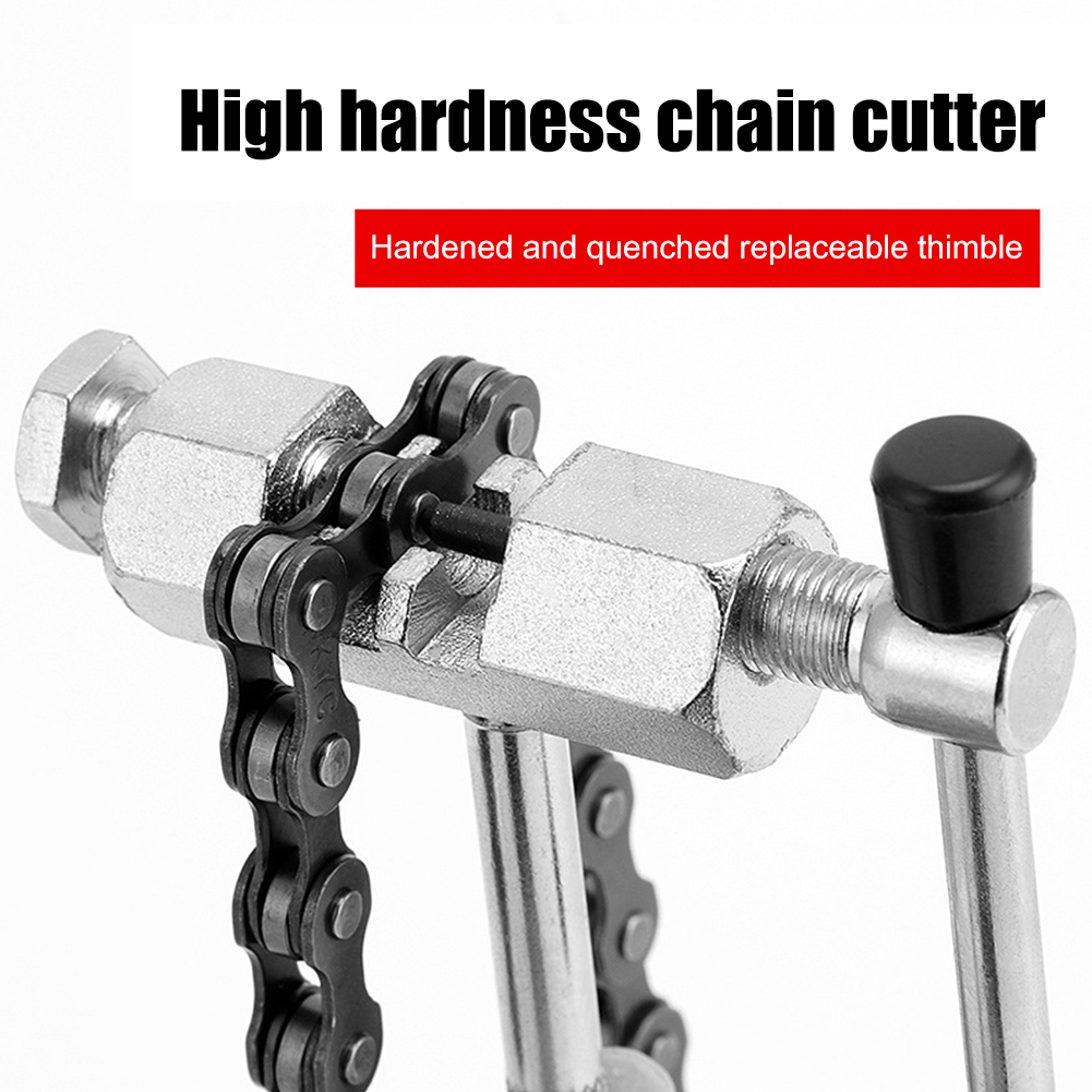Stainless Steel Cycling Bike Chain Squeeze Breaker Remover Pin Splitter Device Bicycle Rivet Extractor Cutter Removal RepairTool