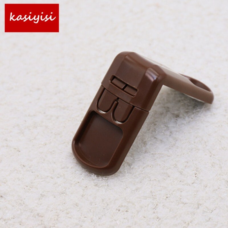 10 teil/los! Neue Baby Sicherheit Schrank Lock Sicherheit Multi Funktion Kunststoff Lock Toliet Lock Kinder Türschloss: brown